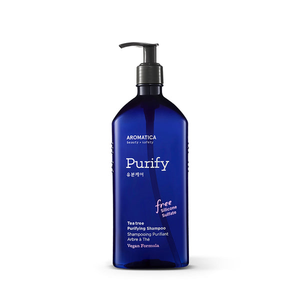 [AROMATICA] Tea Tree Purifying Shampoo 400ml