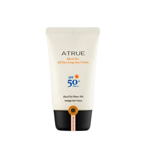[ATRUE] Black Tea All Day Long Sun Cream SPF50+ PA+++ 50g - Cosmetic Love