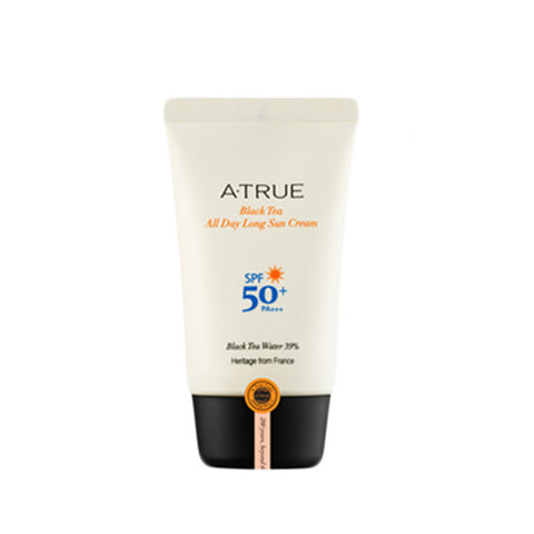 [ATRUE] Black Tea All Day Long Sun Cream SPF50+ PA+++ 50g - Cosmetic Love