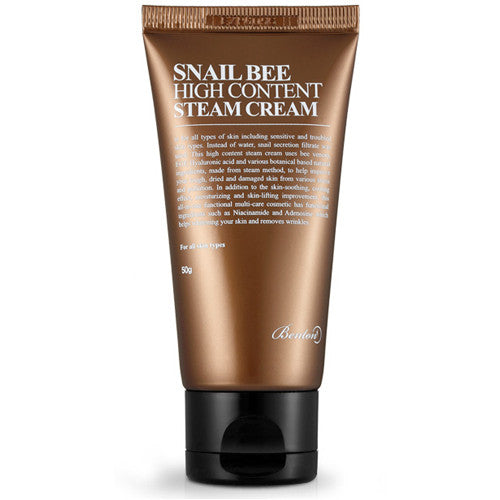 [Benton] Snail Bee High Content Steam Cream 50g 2016 - Cosmetic Love