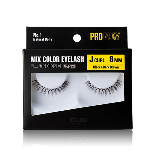 [Clio] Mix Color Eyelash 1ea+1g