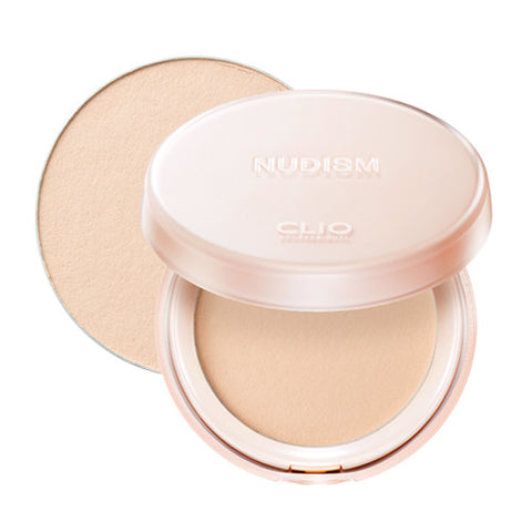 [Clio] Nudism Moist Fit Powder Pact 10g
