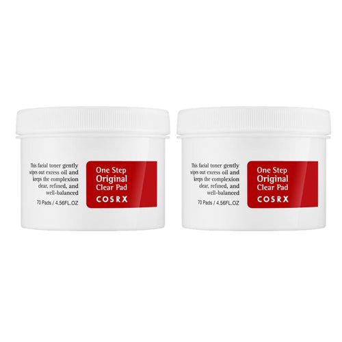 [Cosrx] One Step Original Clear Pad 70 Pads 135ml x2pack