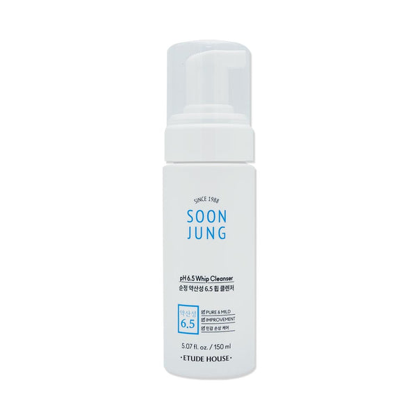 [Etude House] Soon Jung Ph 6.5 Whip Cleanser 150ml