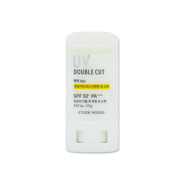 [Etude House] UV Double Cut Clear Sun Stick SPF5+ PA+++ 20g