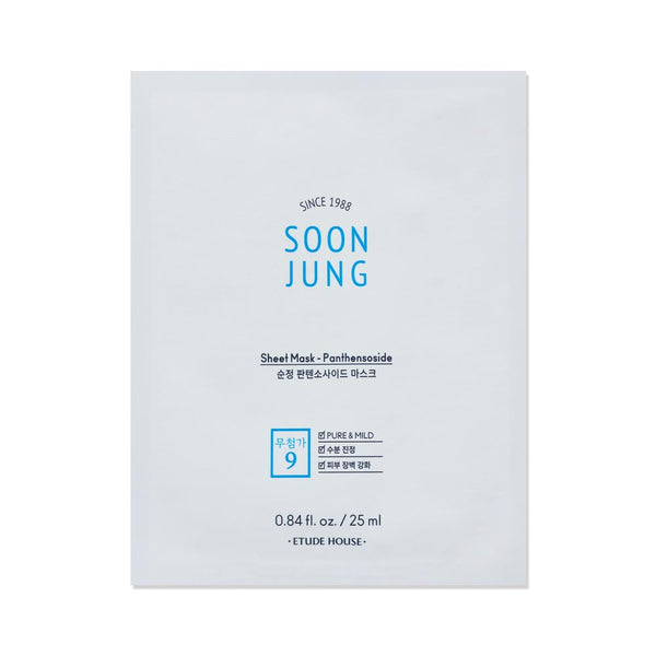 [Etude House] Soon Jung Panthansoside Sheet Mask 25ml