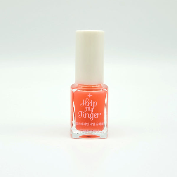[Etude House] Help My Finger Pink Keratin Nail Strengthener 10ml - Cosmetic Love