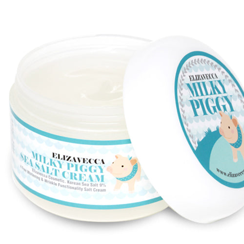 [Elizavecca] Milky Piggy Sea Salt Cream (Korean sea salt 9) 100g