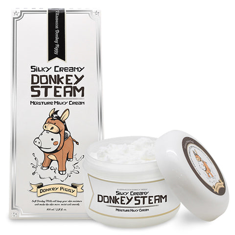 [Elizavecca] Silky Creamy Donkey Steam Moisture Milky Cream 100ml
