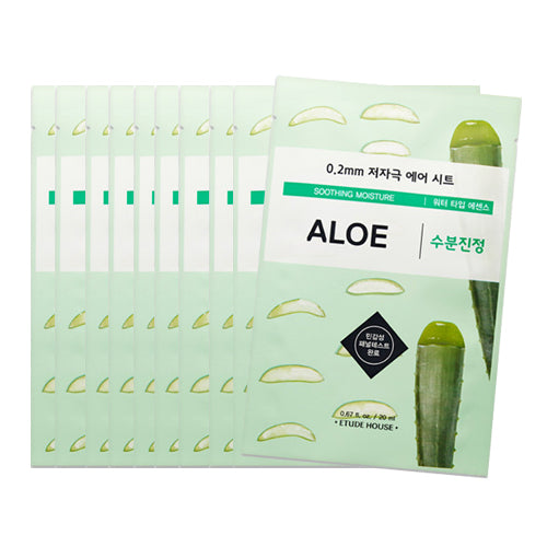 [Etude House] 0.2 Therapy Air Mask #01 Aloe x 10PCS