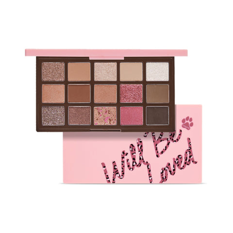 [Etude House] Play Color Eye Palette Will Be Loved Leo Pink 1g x 15colors