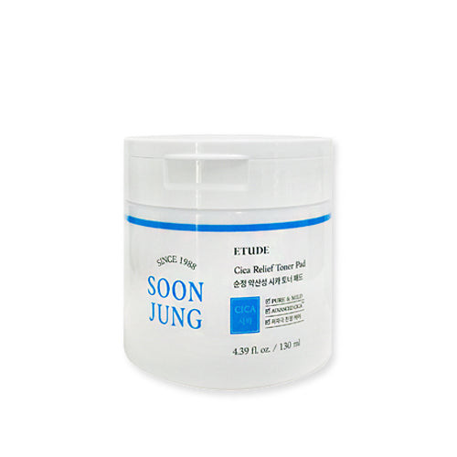 [Etude House] Soonjung Cica Toner Pad 70ea