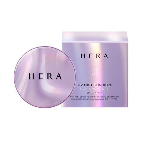 [Hera] UV Mist Cushion Ultra Moisture 15g+15g(Refill)