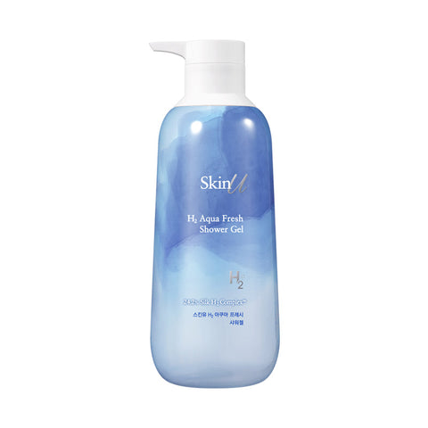 [Happy Bath] Skin U H2 Aqua Fresh Shower Gel 600ml