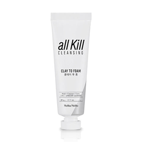 [Holika Holika] All Kill Cleansing Clay To Foam 60g - Cosmetic Love