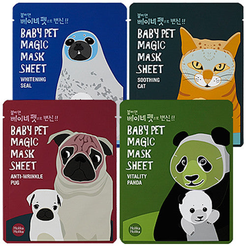[Holika Holika] Baby Pet Magic Mask Sheet 22ml - Cosmetic Love