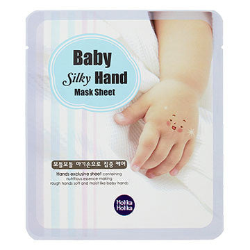 [Holika Holika] Baby Silky Hand Mask Sheet (1 Day) - Cosmetic Love