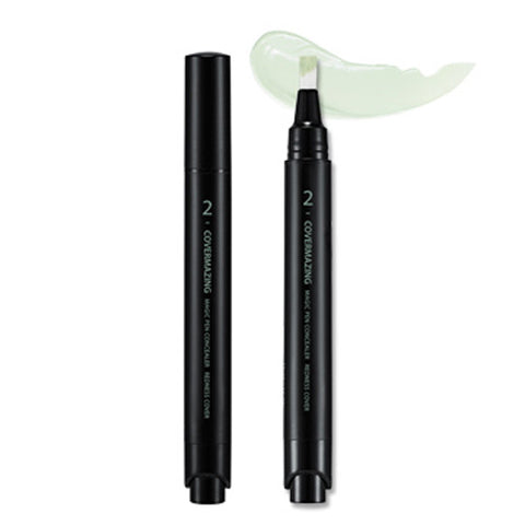 [Holika Holika] Covermazing Magic Pen Concealer Redness Cover - Cosmetic Love