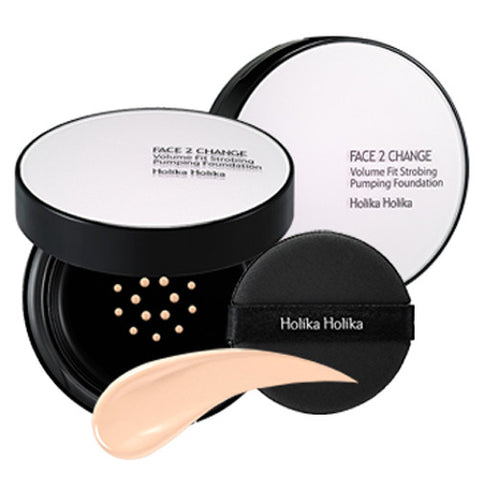[Holika Holika] Face 2 Change Volume Fit Strobing Foundation - Cosmetic Love