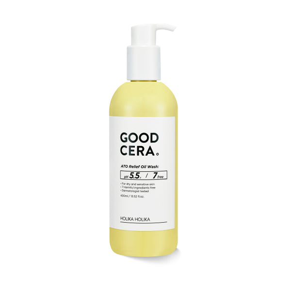 [Holika Holika] Good Cera Ato Relief Oil Wash 400ml