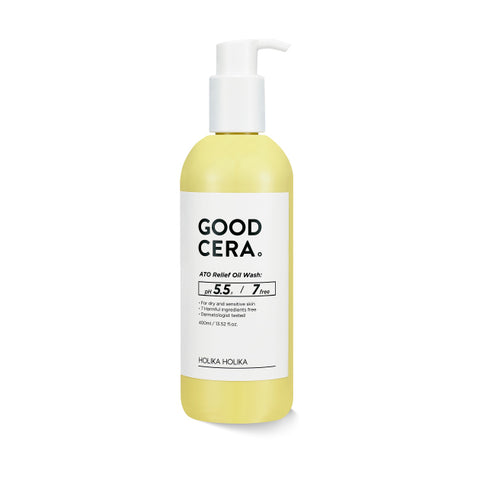 [Holika Holika] Good Cera Ato Relief Oil Wash 400ml