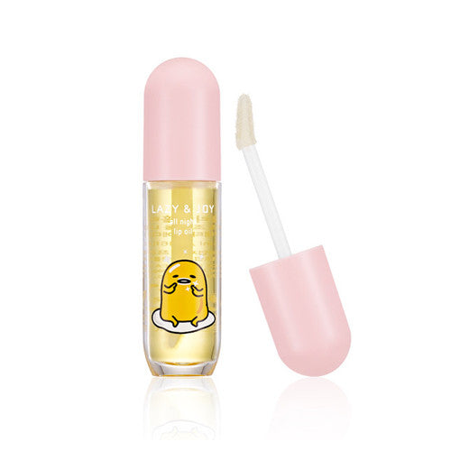[Holika Holika] Gudetama Ver2 Lzay & Joy Dry All Night Lip Oil 5ml - Cosmetic Love