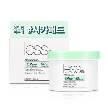 [Holika Holika] Less On Skin Essence Pad 160ml (80 Pads)