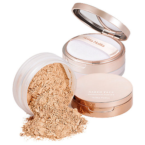 [Holika Holika] Naked Face Foundation Powder (SPF26 PA+) 10g - Cosmetic Love