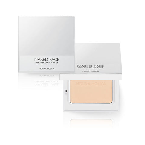 [Holika Holika] Naked Face Veil Fit Cover Pact 12g