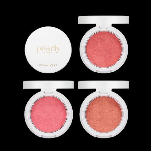 [Holika Holika] (Pearly Flash Collection) Pearly Dough Blusher 3.3g