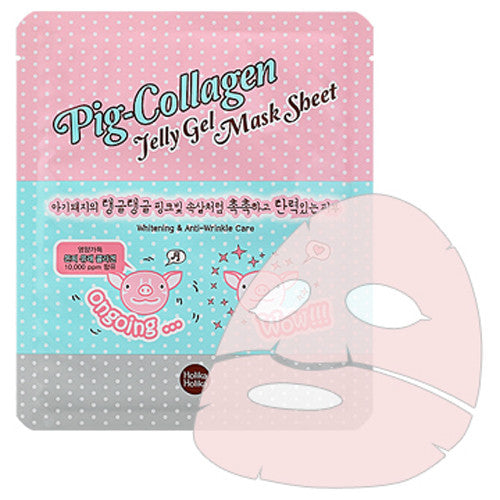 [Holika Holika] Pig-Collagen Jelly Gel Mask Sheet 25g - Cosmetic Love