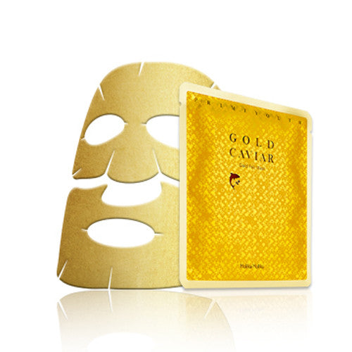 [Holika Holika] Prime Youth Gold Caviar Gold Foil Mask - Cosmetic Love