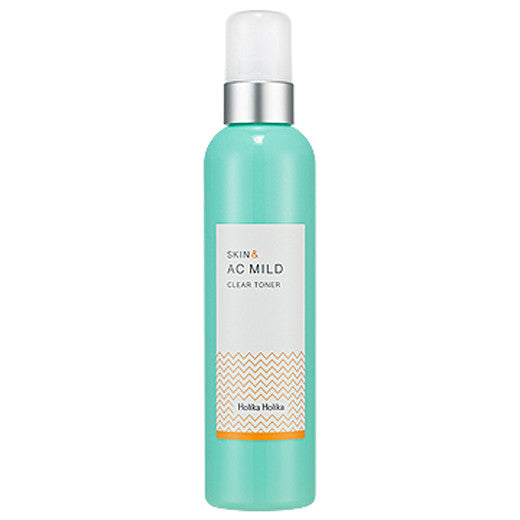 [Holika Holika] Skin And Ac Mild Clear Toner 245ml - Cosmetic Love