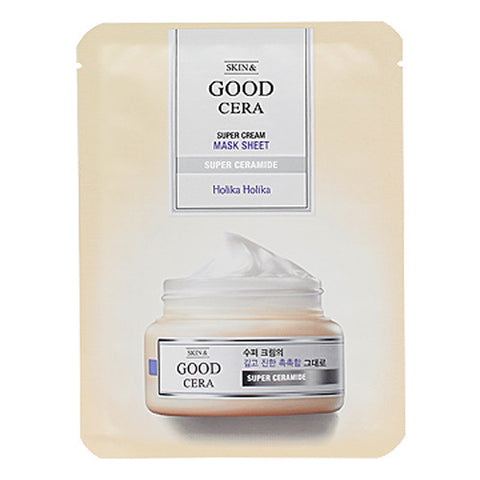 [Holika Holika] Skin & Good Cera Cream Mask Sheet 20g - Cosmetic Love