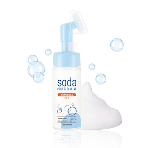 [Holika Holika] Soda Pore Cleansing Bubble Foam 150ml - Cosmetic Love
