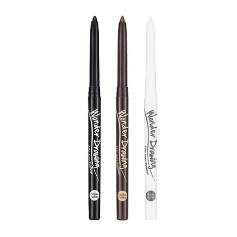 [Holika Holika] Wonder Drawing 24hr Auto Eyeliner - Cosmetic Love
