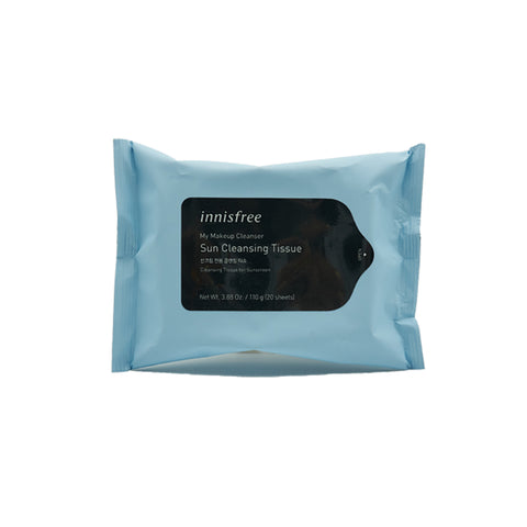 [Innisfree] My Makeup Cleanser- Sun Cleansing Tissue
