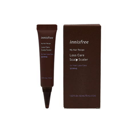 [Innisfree] My Hair Recipe Loss Care Scalp Scaler 15ml x 3ea