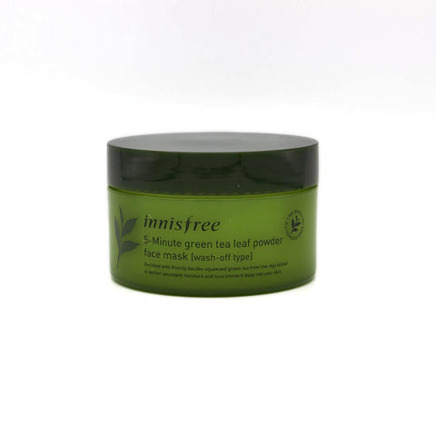 [Innisfree] 5-Minute Green Tea Leaf Powder Face Mask 70g