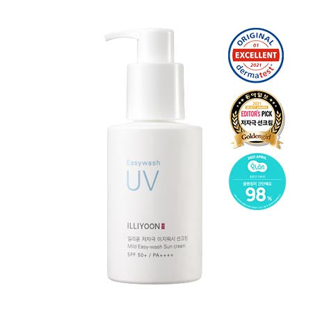 [IlliYoon] Mild Easy Wash Sun Cream 150ml