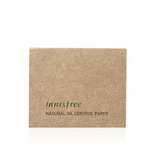 [Innisfree] Beauty Tool Natural Oil Control Paper 50ea - Cosmetic Love