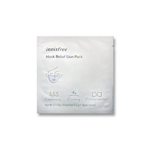 [Innisfree] Mask Relief Skin Pack 2ea