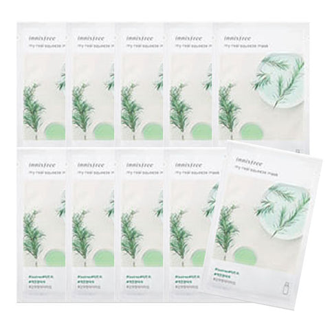 [Innisfree] My Real Squeeze Mask 20ml #Manucahoney x10 pcs