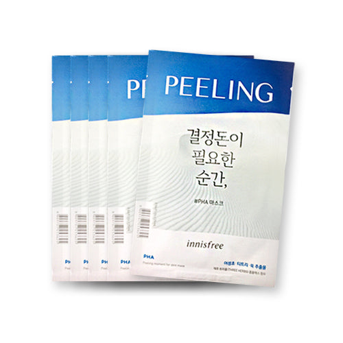 [Innisfree] Peeling Moment For Skin Mask 25ml x 5pcs