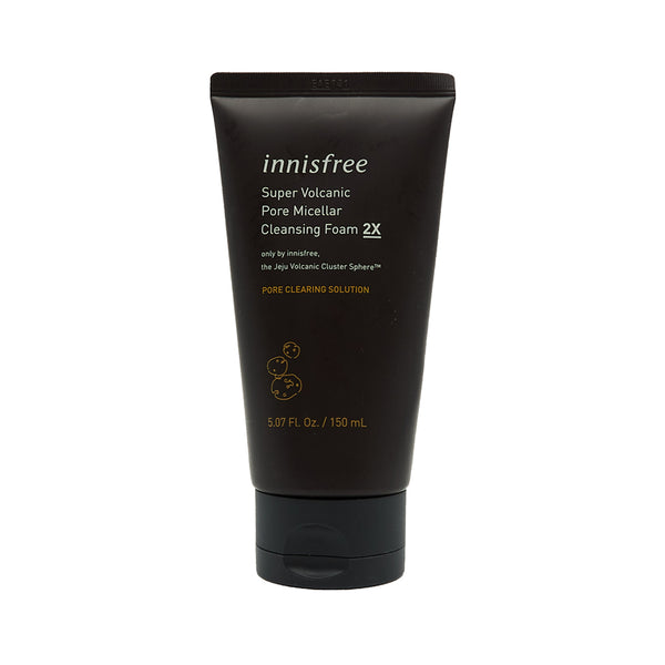 [Innisfree] Super Volcanic Pore Micellar Cleansing Foam 2X 150ml