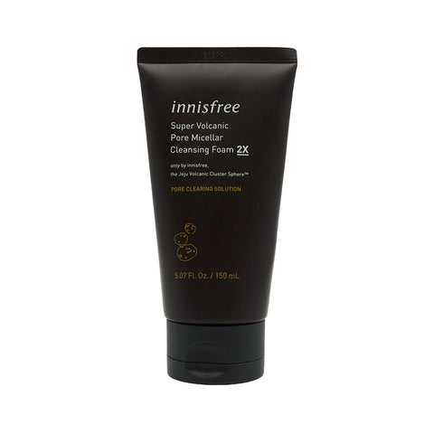 [Innisfree] Super Volcanic Pore Micellar Cleansing Foam 2X 150ml