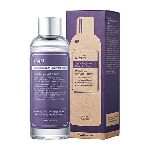 [Klairs] Supple Preparation Unscented Toner 180ml