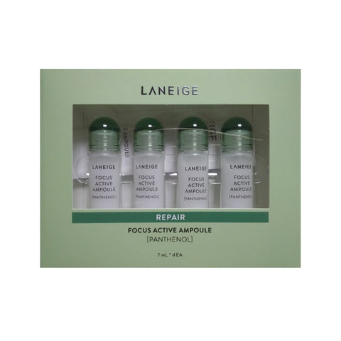 [Laneige] Focus Active Ampoule Panthenol 7ml x 4EA SET