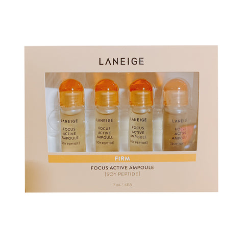 [Laneige] Focus Active Ampoule Soy Peptide 7ml x 4EA SET
