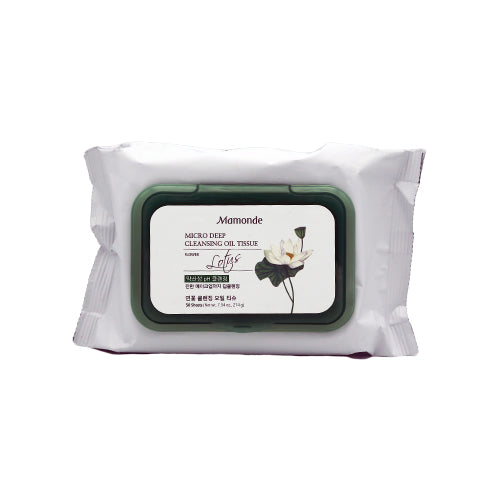 [Mamonde] Micro Deep Cleansing Oil Tissue 50 Sheets